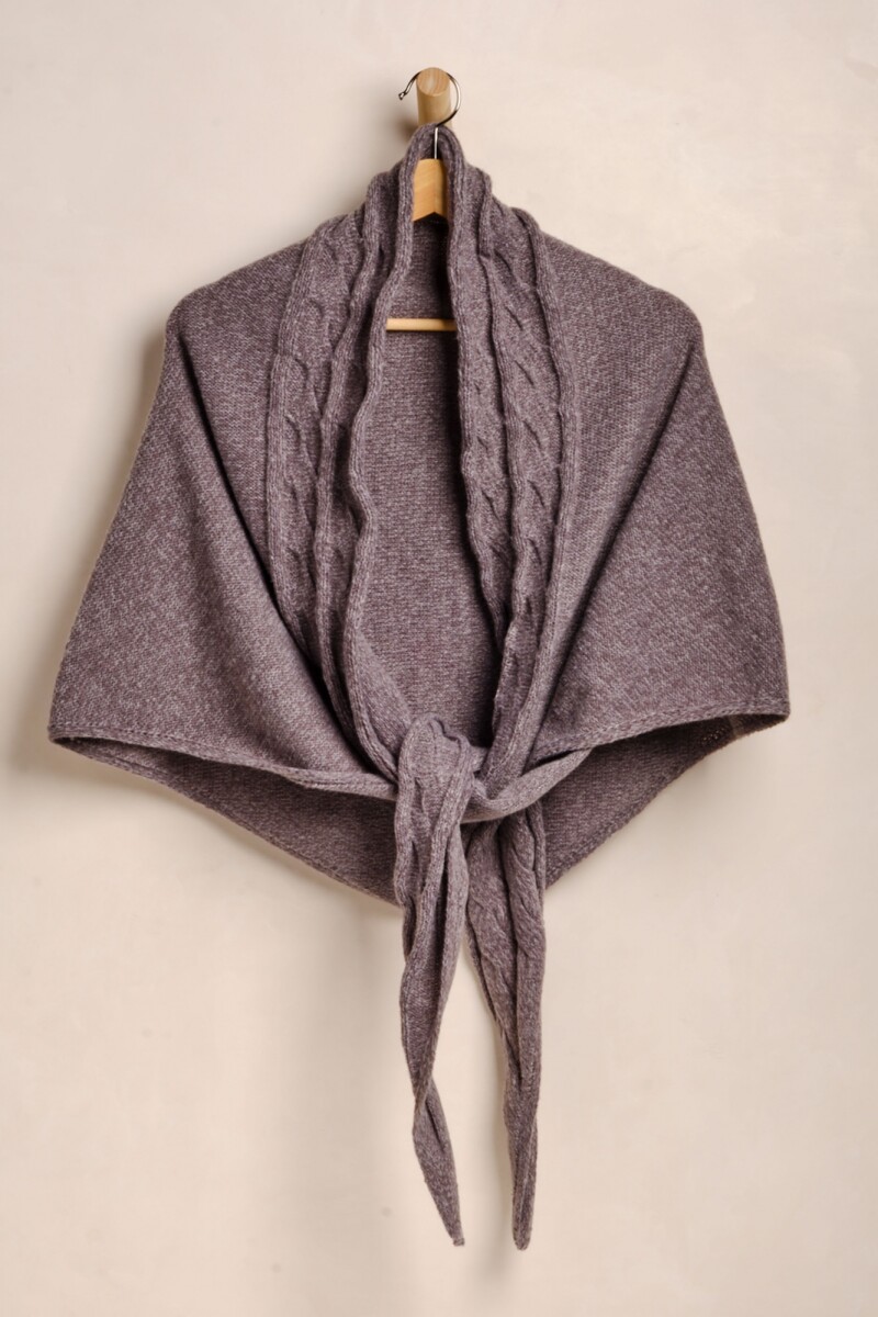 BUFANDA COASTLINE CABLE Gris
