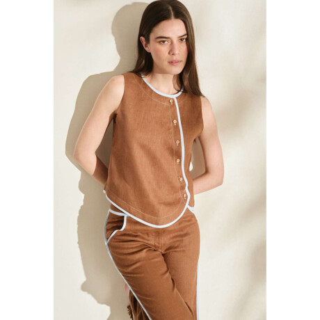Top Tierra Kaki