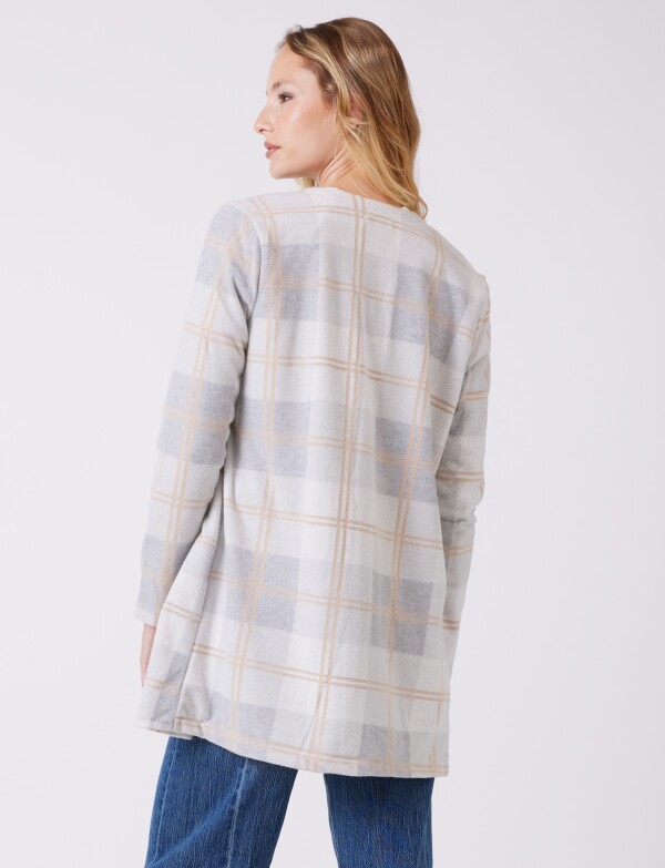 Cardigan Cozy BEIGE/MULTI