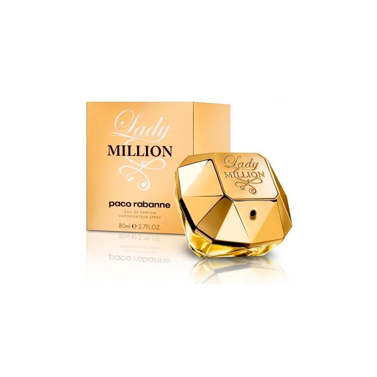 Fragancia Femenina Paco Rabanne Lady Million Woman - 80ml 