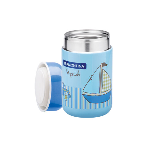 Termo infantil celeste inox. 400ml. "LE PETIT" -TRAMONTINA TF7550