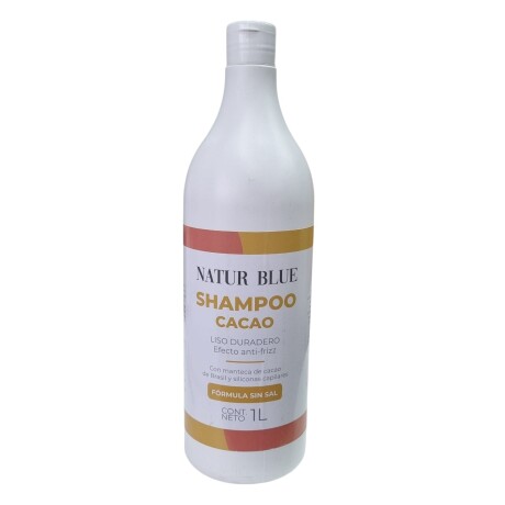 Shampoo Cacao sin sal NATUR BLUE 1 L