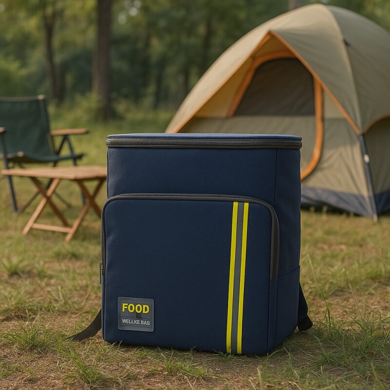 Mochilla Conservadora Térmica Impermeable 30X20X40 Azul Navy