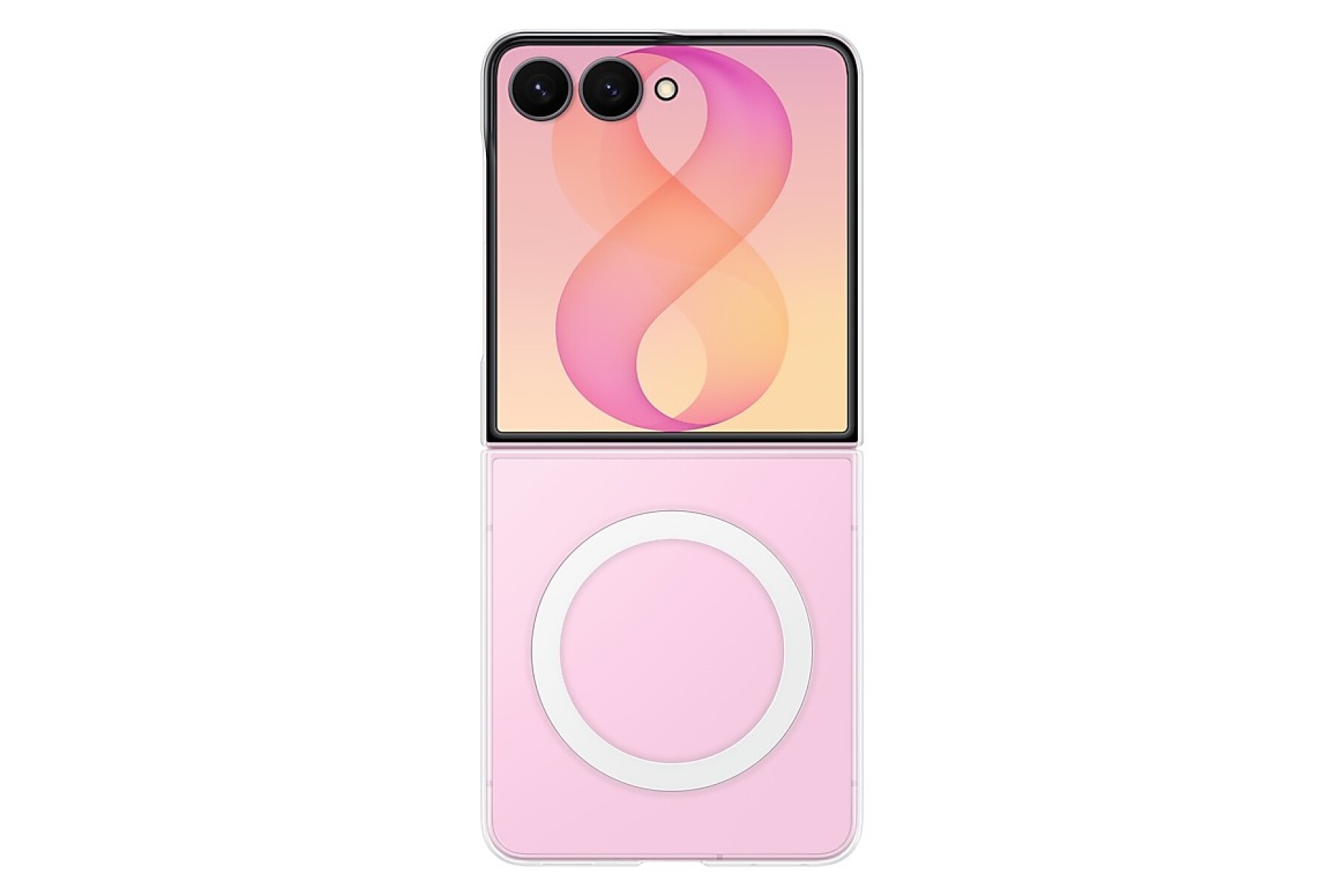 Galaxy Z Flip 8 Clear Magnet - Transparent 