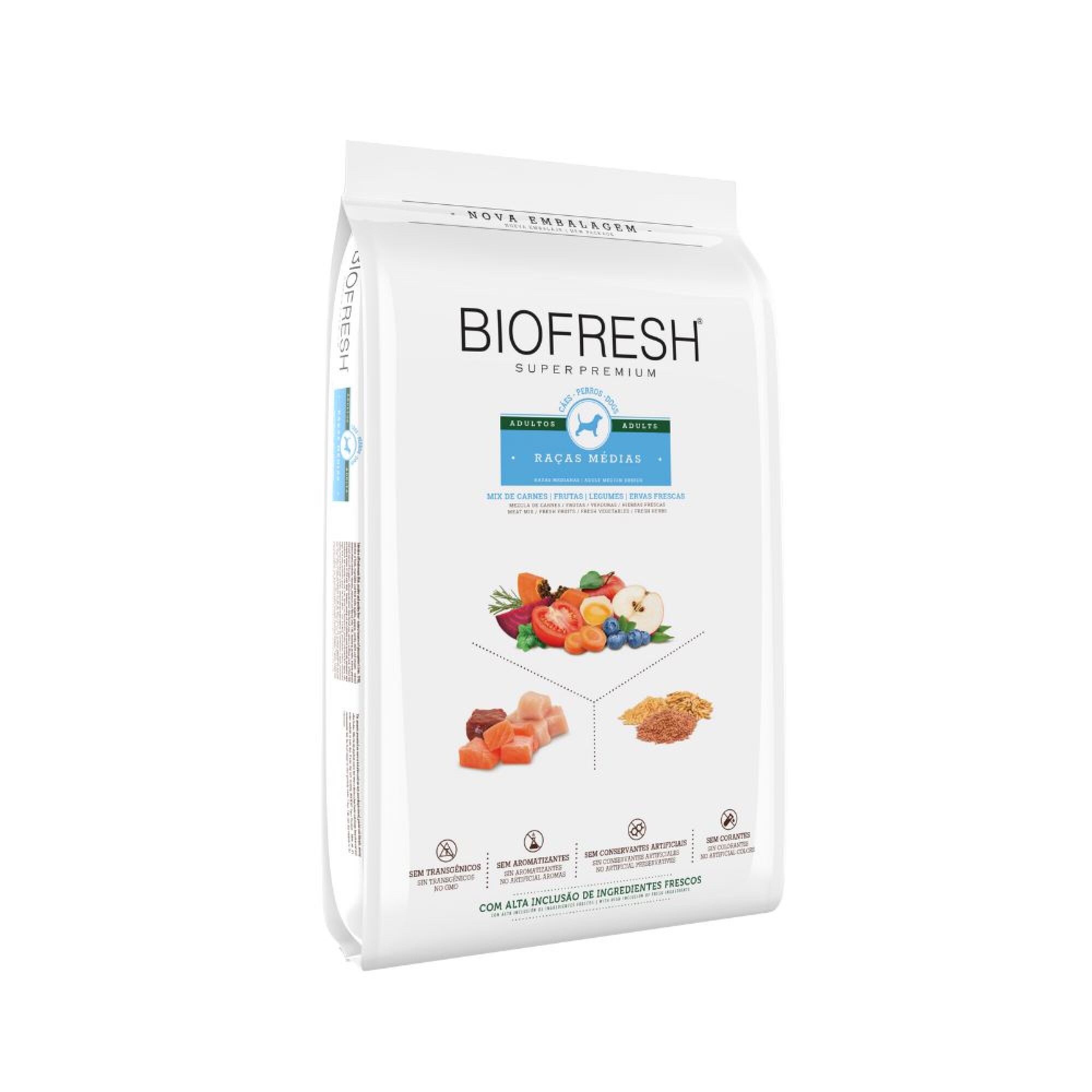 Biofresh Perro Adulto Raza Mediana 3kg | Nutrición Completa — Pet+