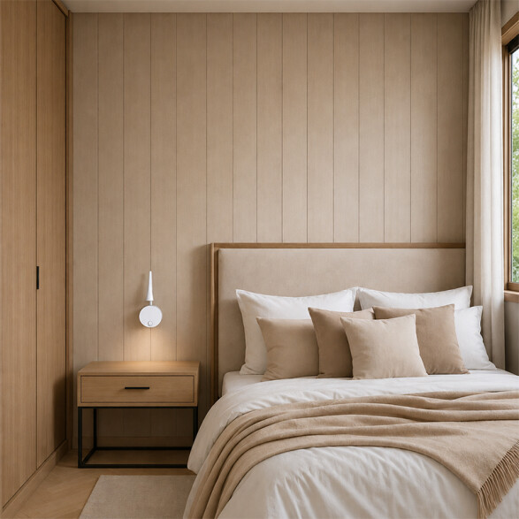 Aplique pared LED brazo flexible blanco 3W cálido VK-WALLER VK0156