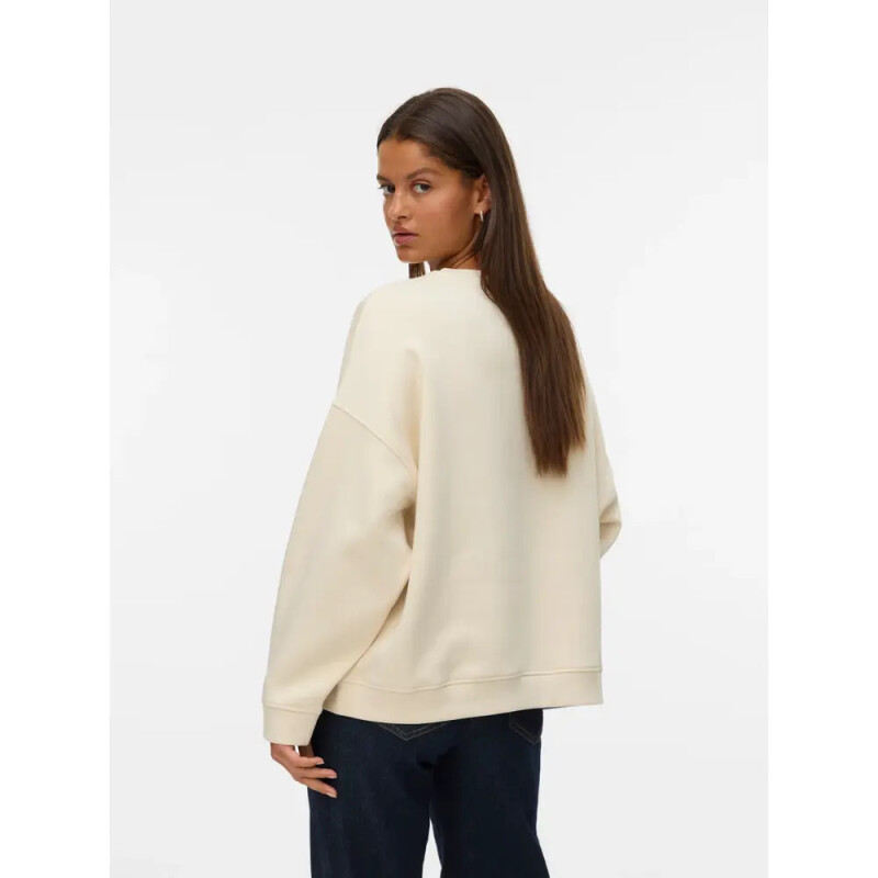 VMIVALO LS OVERSIZE SWEATSHIRT JRS GA BIRCH