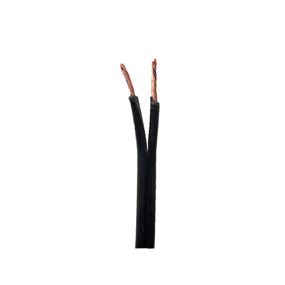 Cable gemelo negro 2x2mm² - Rollo 100 mts. C95834