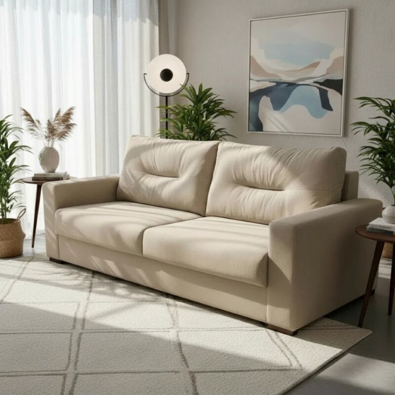 SOFA 3,5 CUERPOS - TELA EASY CLEAN BEIGE SOFA 3,5 CUERPOS - TELA EASY CLEAN BEIGE
