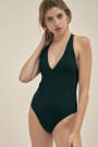 LU ONE PIECE Black Rib