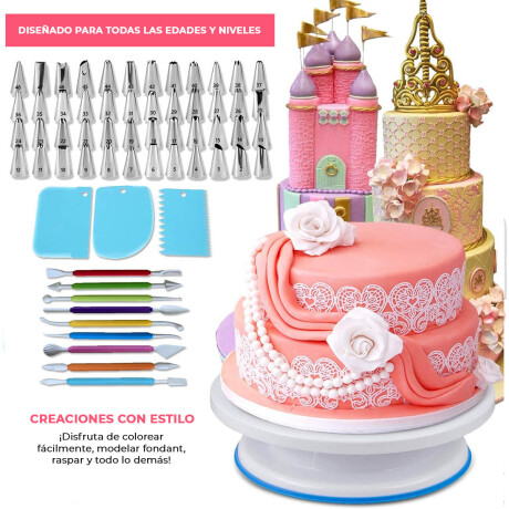 Set De Decoración Repostería Tortas Pasteles 333 Pcs Set De Decoración Repostería Tortas Pasteles 333 Pcs