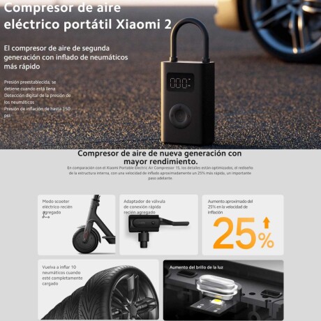Compresor de aire portable Xiaomi V01