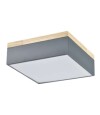 Aplique De Techo Gris