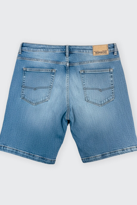 BERMUDA JEAN NETO Azul