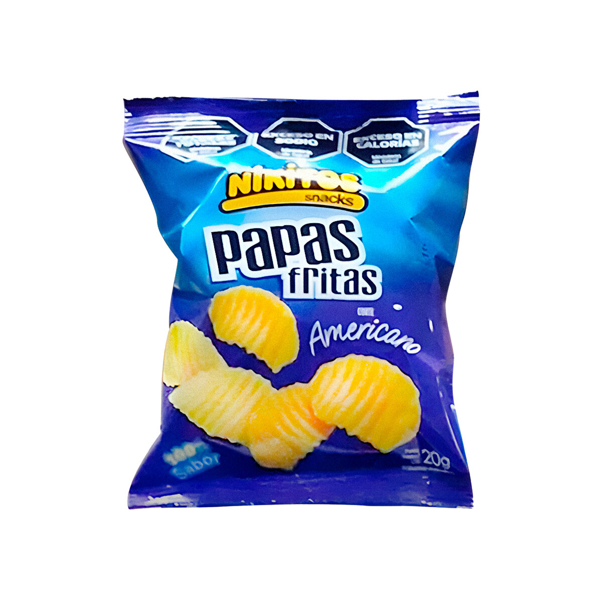 PAPAS ONDULADAS NIKITOS CORTE AMERICANO 20GRS 