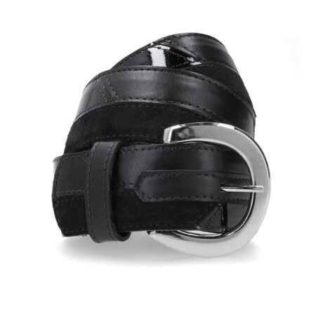 ACCESORIOS VENET - CUERO BLUES NEGRO