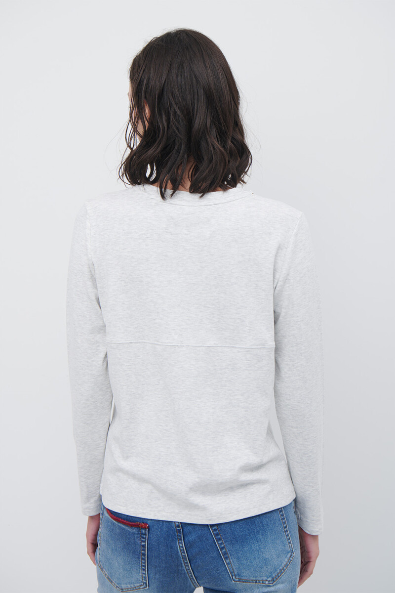 REMERA GLACIAR GRIS