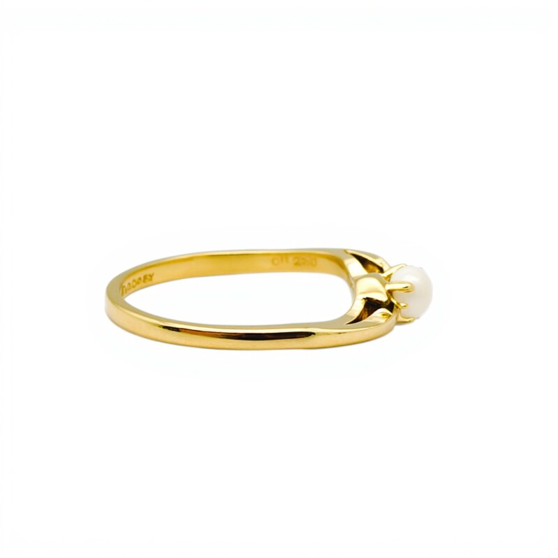 Anillo Solitario-Oro bajo-Perla-AN8165 conperla