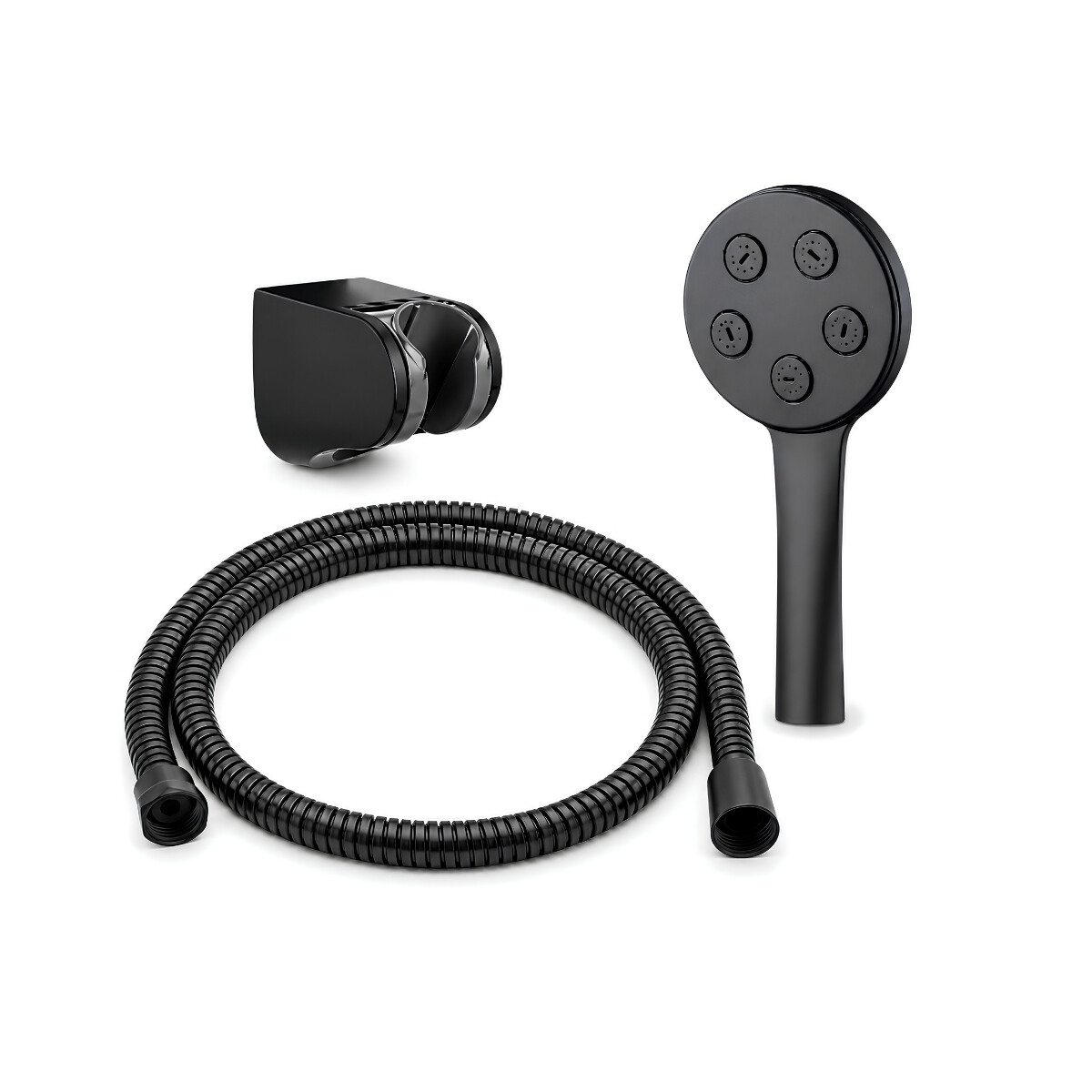 Kit Teléfono de Ducha Negro Rimontti Kit Teléfono De Ducha Negro Rimontti