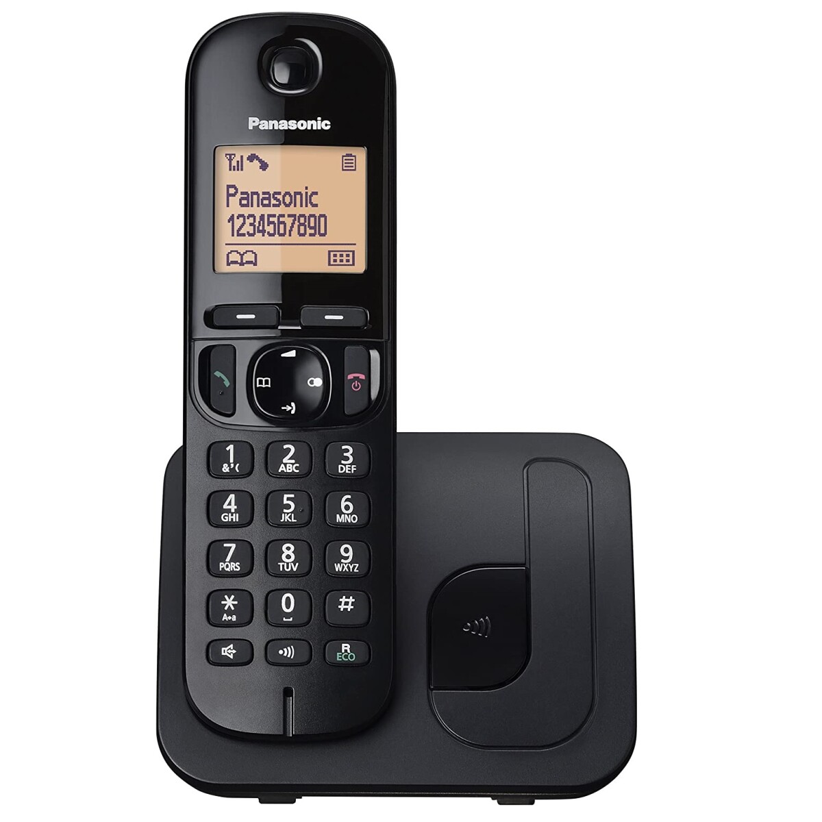 Teléfono Inalámbrico PANASONIC KXTGC210 - Negro 