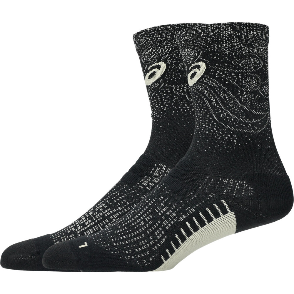 Medias Running Performance Run Sock Crew Unisex Performance Black