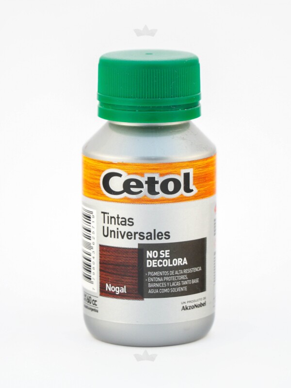 CETOL TINTA UNIVERSAL NOGAL 60 cc. N/A