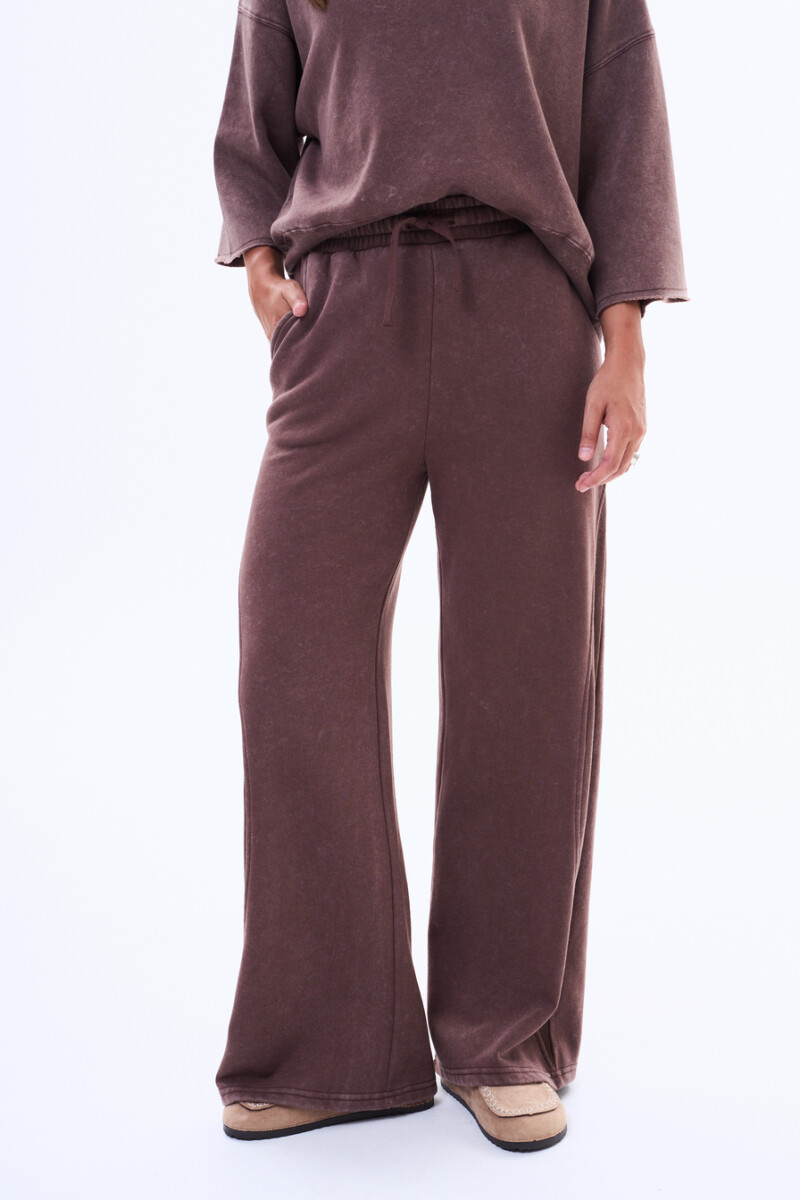 Pantalon de felpa Salento Marron