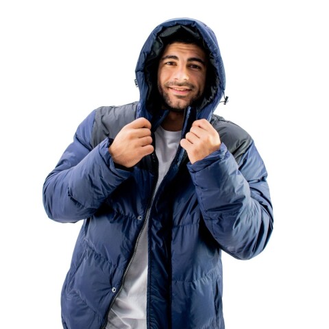 CAMPERA COMBINADA XS-XL NAVY