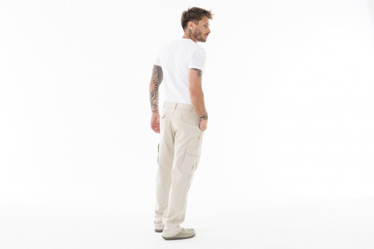 PANTALON CARGO CLASICO Natural