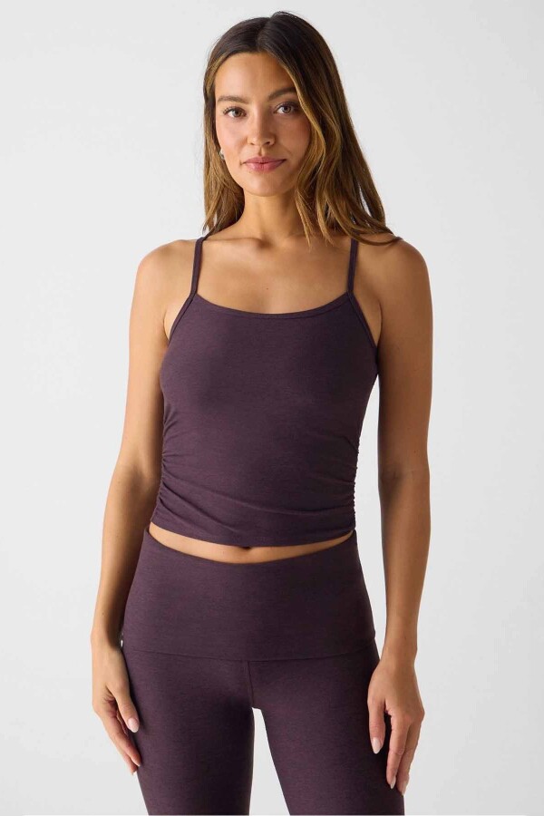 Top Reversible Whisper Crossover Mujer Oxblood