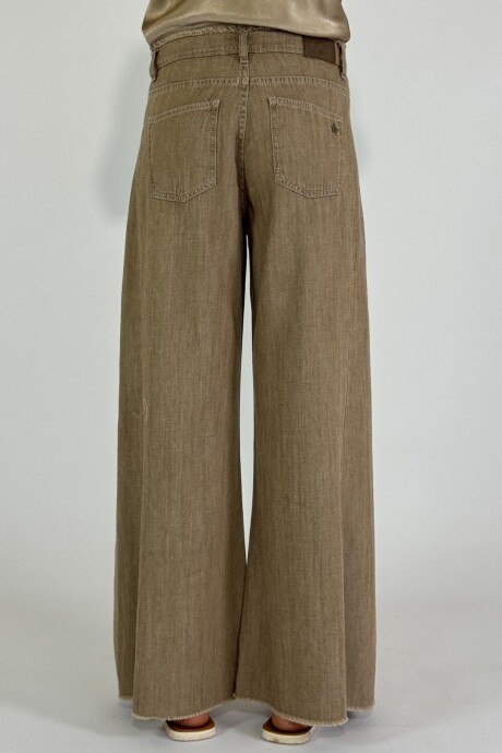 PANTALON JULIANA DENIM Beige