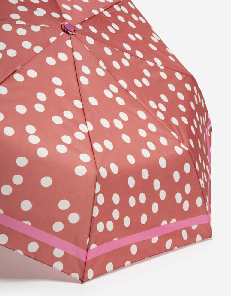 Paraguas Medianos Estampado Paraguas Mini Automatico, Lunares. - Estampado Lunares