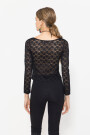 TOP JOSEPHINE Negro