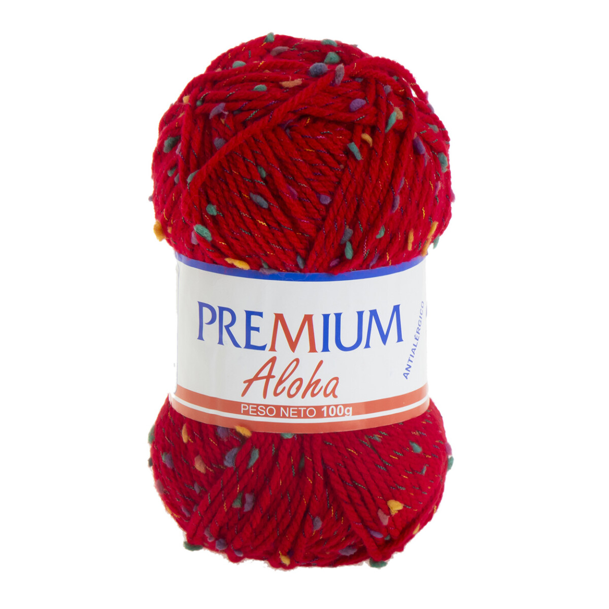 Ovillo Premium Aloha - rojo 