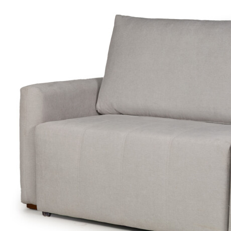 Sofá Cama Noronha - Tela Microfibra TC1009 (Plata)
