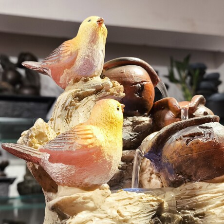 Fuente De Agua Pájaros Fuente De Agua Pájaros