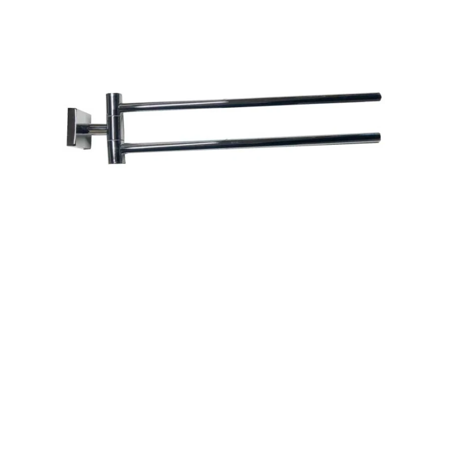 Toallero Giratorio Doble Cromado Linea Apollo Toallero Giratorio Doble Cromado Linea Apollo