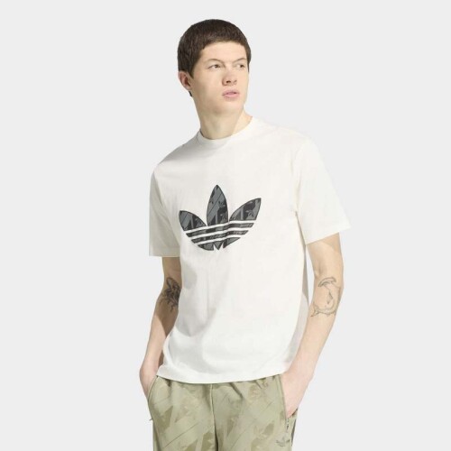 Remera Adidas Monogram Blanco
