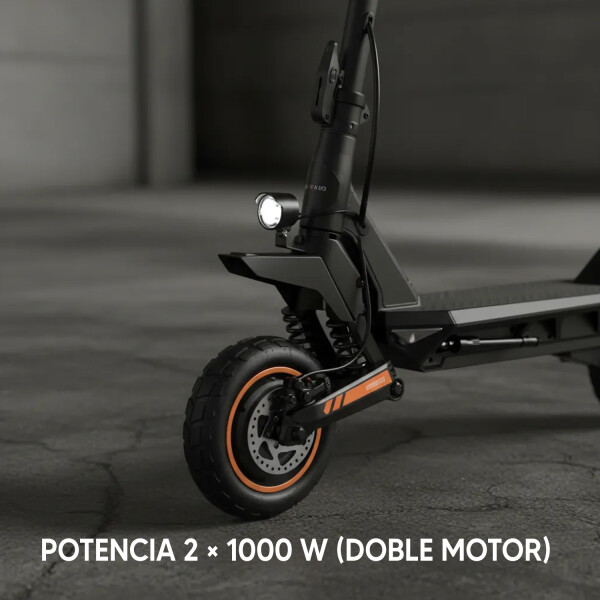Monopatín Atom Viality 1000w 10" Bluetooth 50kmh MONOPATIN ATOM VITALITY