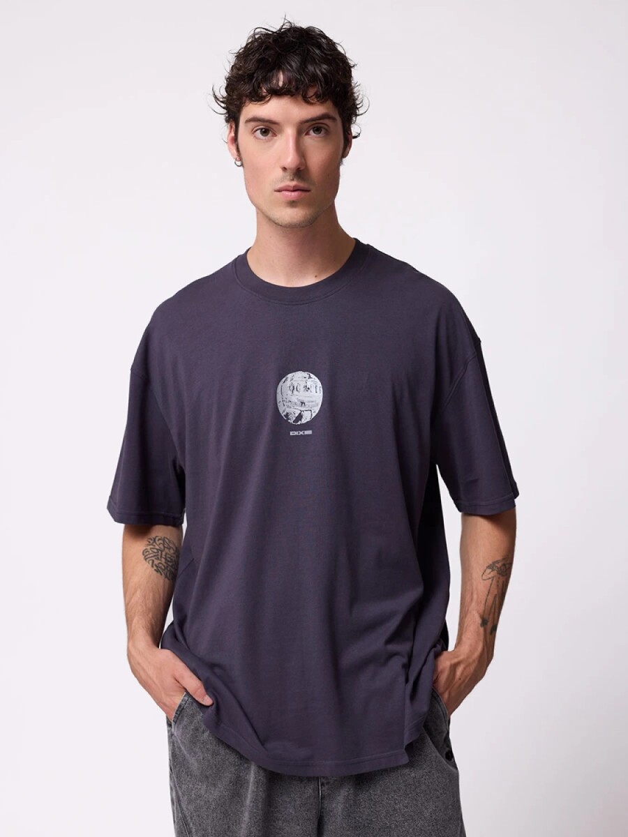 T-SHIRT DIXIE YINS - AZUL 