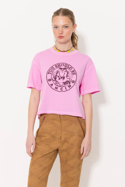 REMERA DANCING Rosa