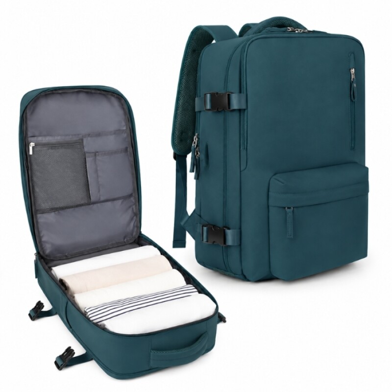 Mochila de Viaje para Cabina Verde