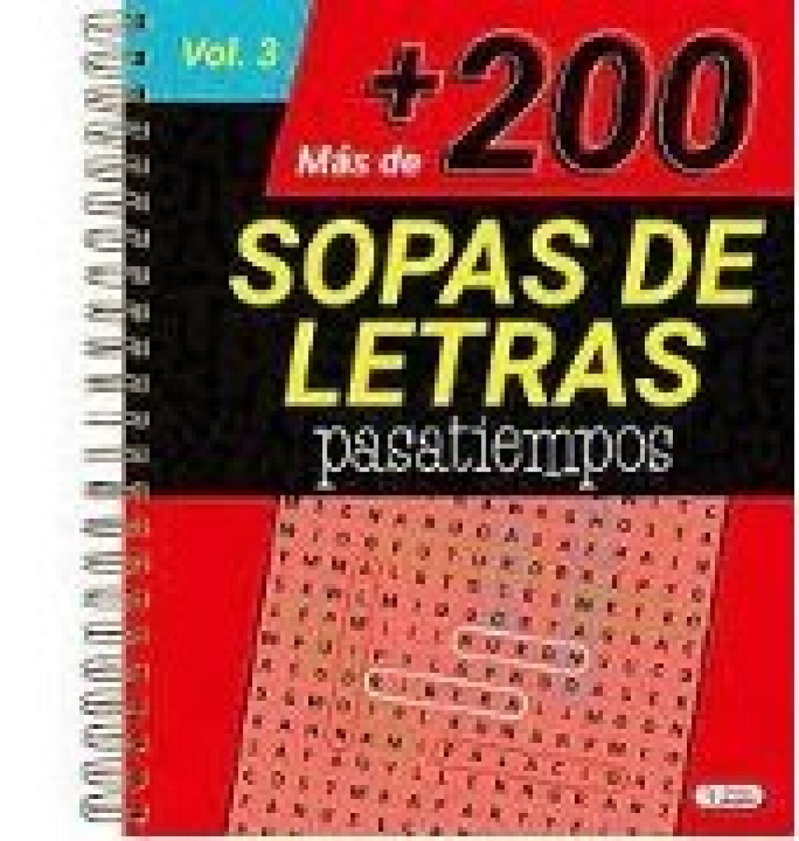 200 SOPAS DE LETRAS - VOL. 3 
