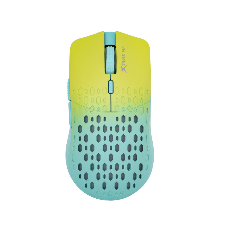 Mouse Inalambrico Bluetooth Y Frecuencia Recargable Sin Pilas - Amarillo Mouse Inalambrico Bluetooth Y Frecuencia Recargable Sin Pilas - Amarillo