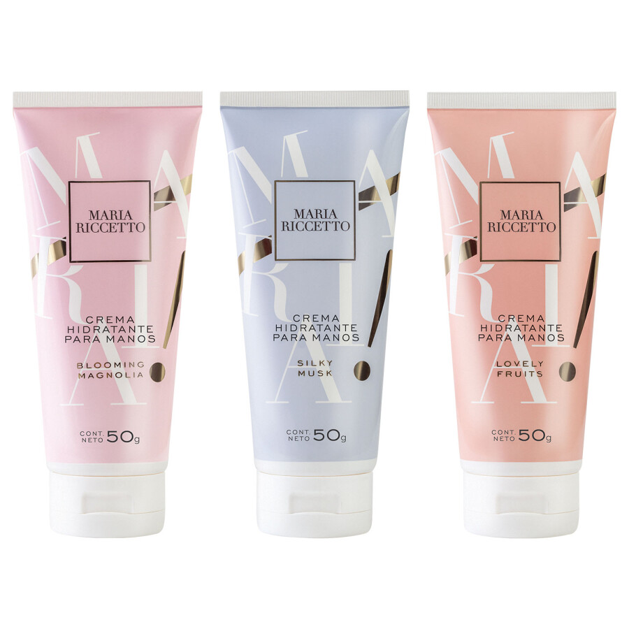 Pack crema de manos María Riccetto x3 unidades Pack crema de manos María Riccetto x3 unidades