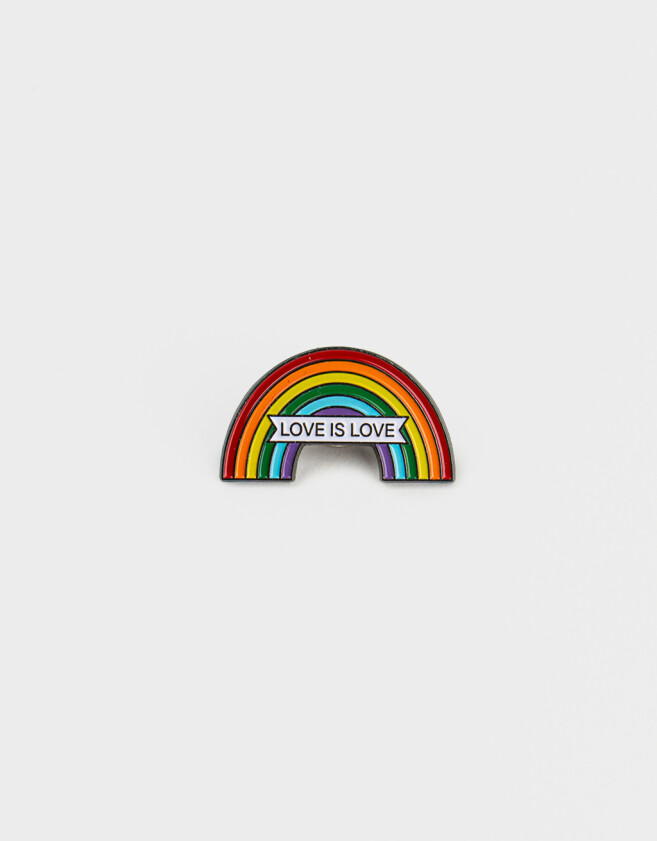 Eventos Varios Lúdico Pin Metálico De Arcoíris "pride" - Combinacion Multicolor
