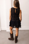 Vestido Paloma Encaje Negro