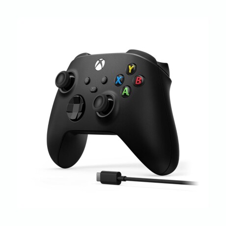 Joystick Control Inalámbrico XBOX Con Cable USB-C - Black Joystick Control Inalámbrico XBOX Con Cable USB-C - Black