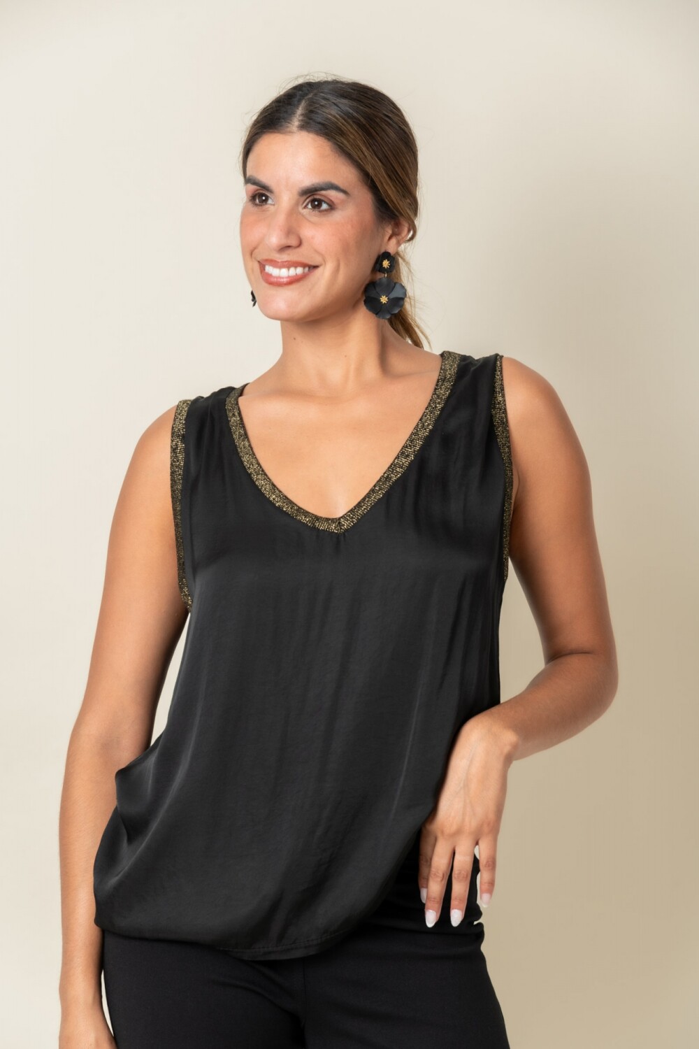 BLUSA BREZO Negro