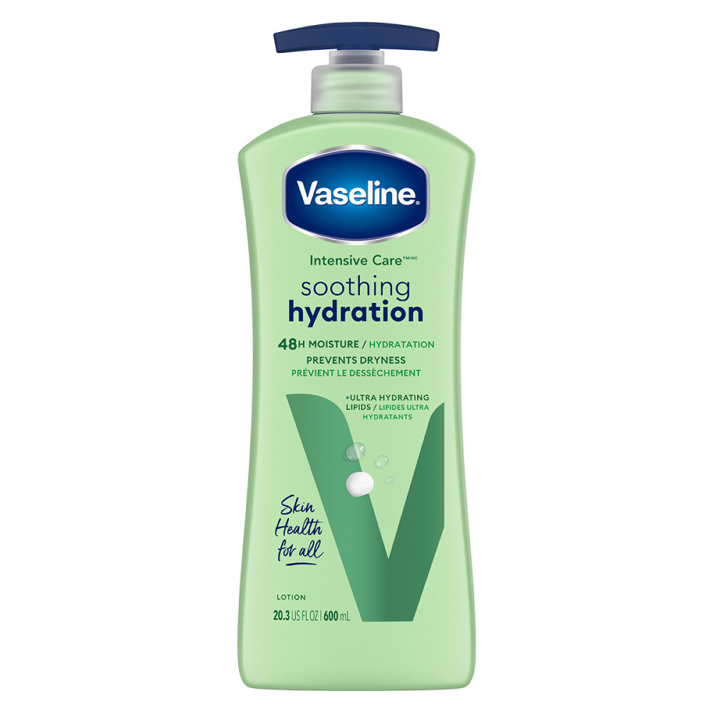 VASELINE CREMA SOOTHING HYDRATION 600ML única